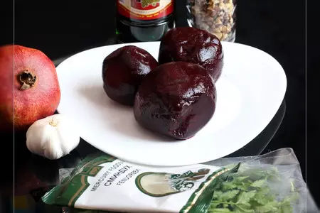 Пхали-ассорти с кукурузными лепёшками мчади.фьюжн версия.: шаг 4