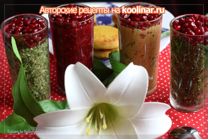Пхали-ассорти с кукурузными лепёшками мчади.фьюжн версия.: шаг 9
