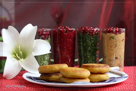 Пхали-ассорти с кукурузными лепёшками мчади.фьюжн версия.: шаг 10