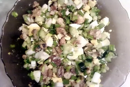 "ракушки ",фаршированные сардинами: шаг 2