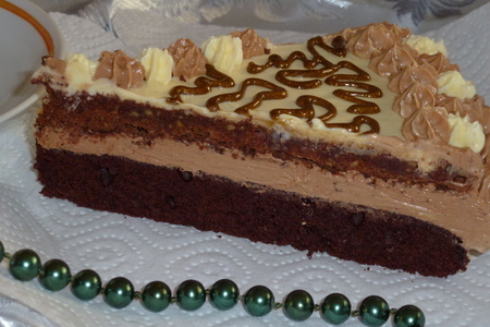 Шоколадный торт с ореховым безе. мужчины будут в восторге !!!: шаг 31