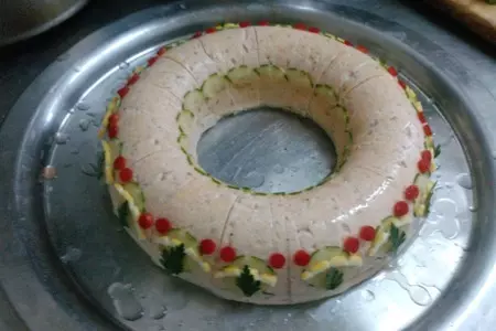 Кольцо из сёмги и судака: шаг 6