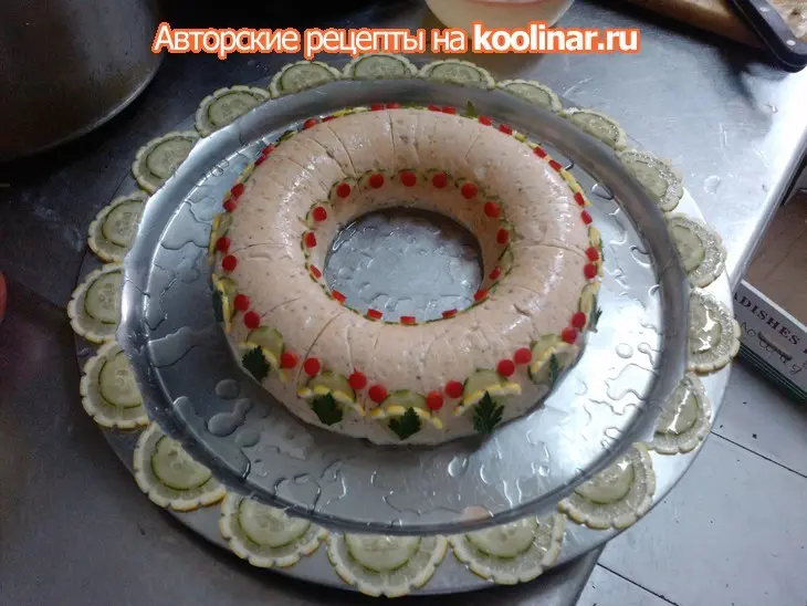 Кольцо из сёмги и судака: шаг 9