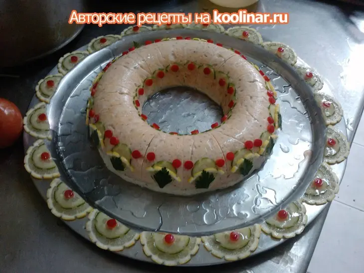 Кольцо из сёмги и судака: шаг 10