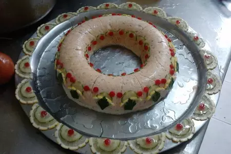 Кольцо из сёмги и судака: шаг 10