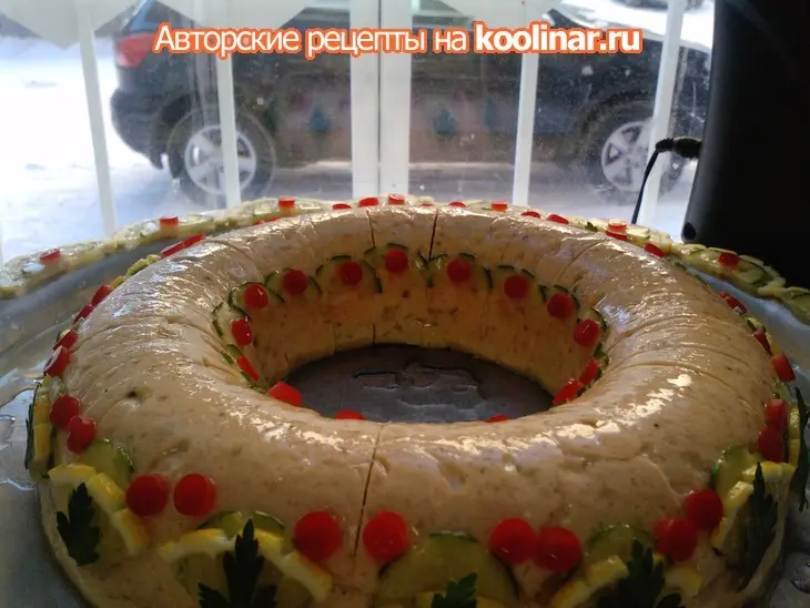 Кольцо из сёмги и судака: шаг 11