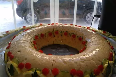 Кольцо из сёмги и судака: шаг 11