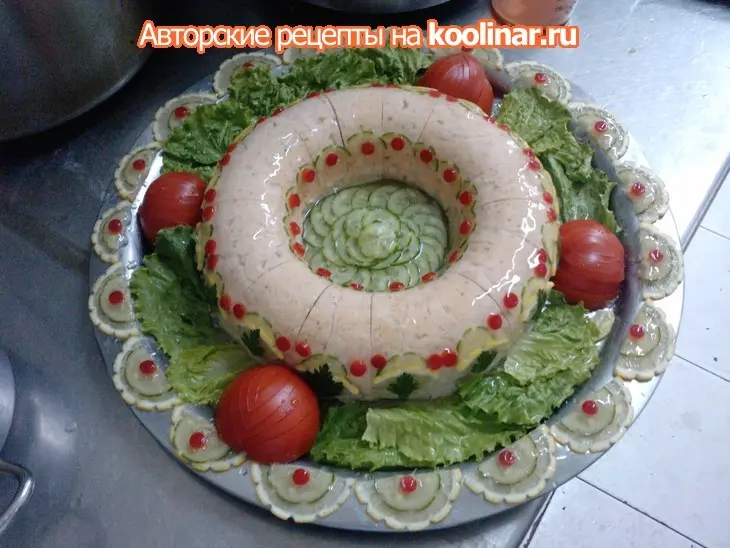 Кольцо из сёмги и судака: шаг 15