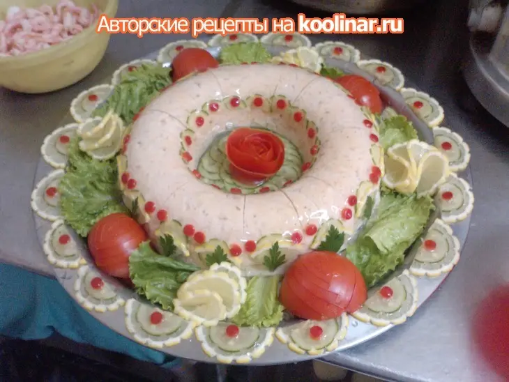 Кольцо из сёмги и судака: шаг 17