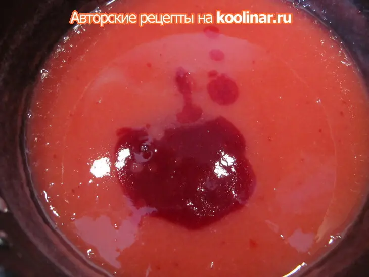 Клюквенный мусс на день святого валентина.: шаг 3