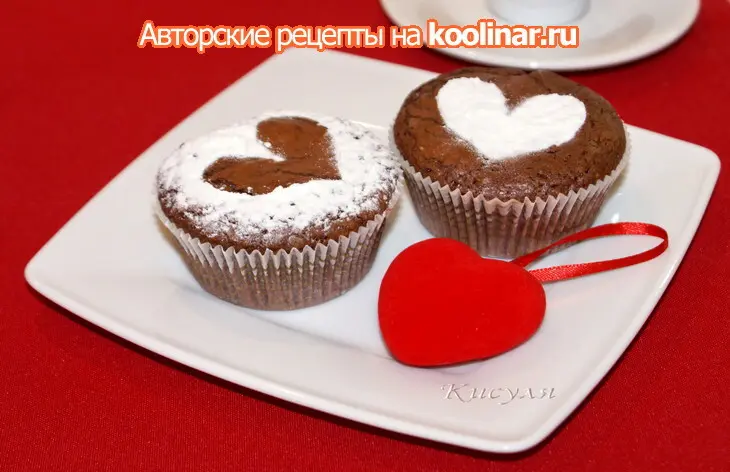 Шоколадные кексы с белым шоколадом и ромовой вишней: шаг 9