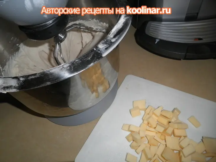 Хлеб с сыром и оливками  от мики шемо: шаг 1