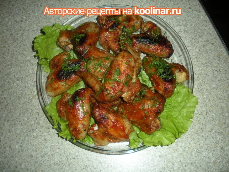 Сладко-острые крылышки: шаг 2