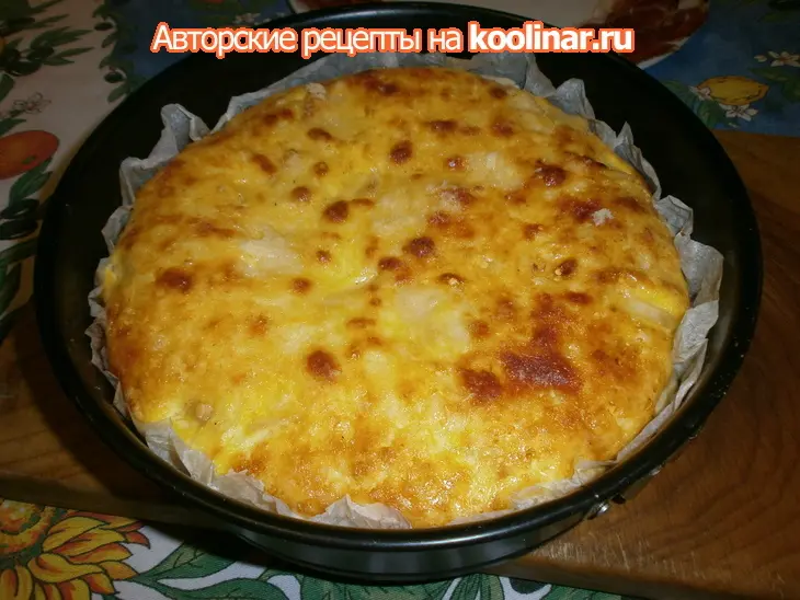 Пирог "груши и сыр": шаг 4
