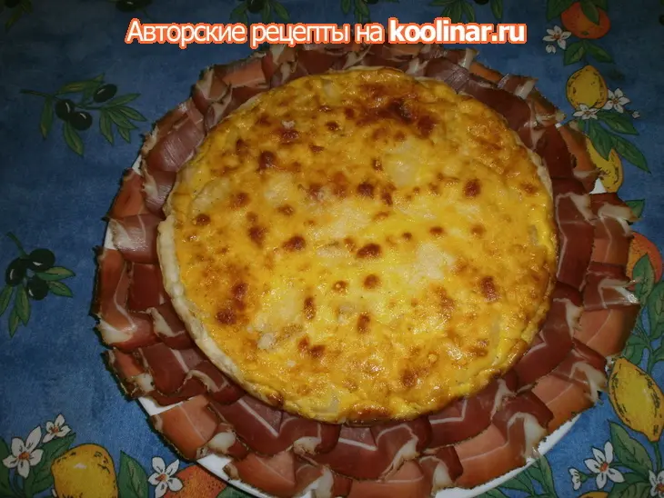 Пирог "груши и сыр": шаг 5