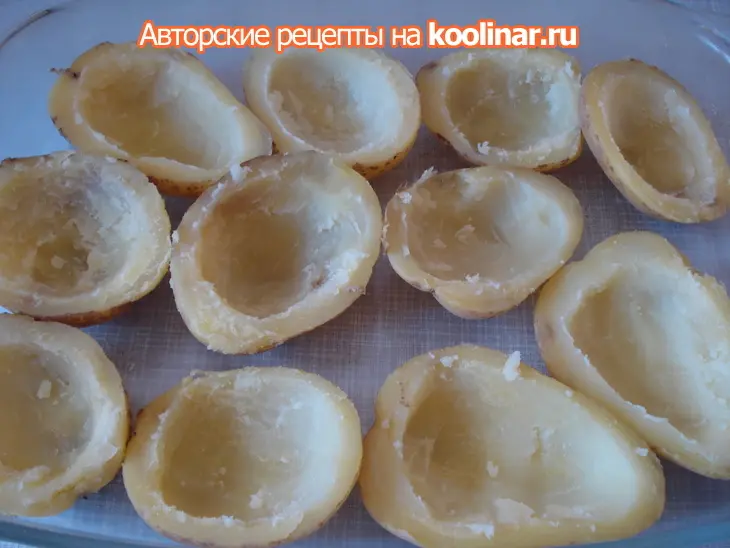 Картофельные лодочки "бабушкин": шаг 2