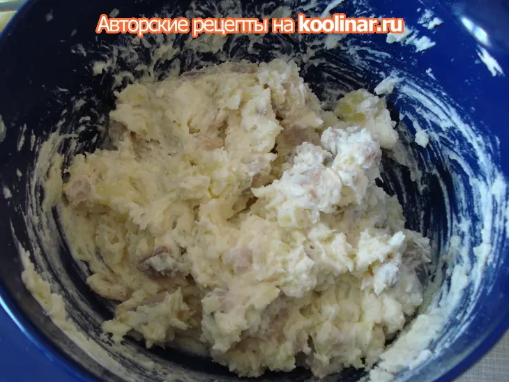 Картофельные лодочки "бабушкин": шаг 4