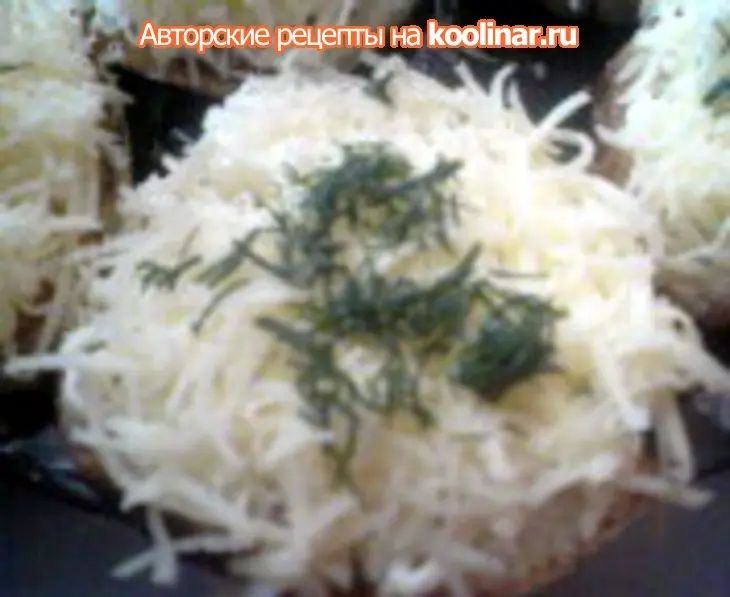 Гренки с сыром и укропом: шаг 7