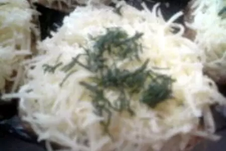 Гренки с сыром и укропом: шаг 7
