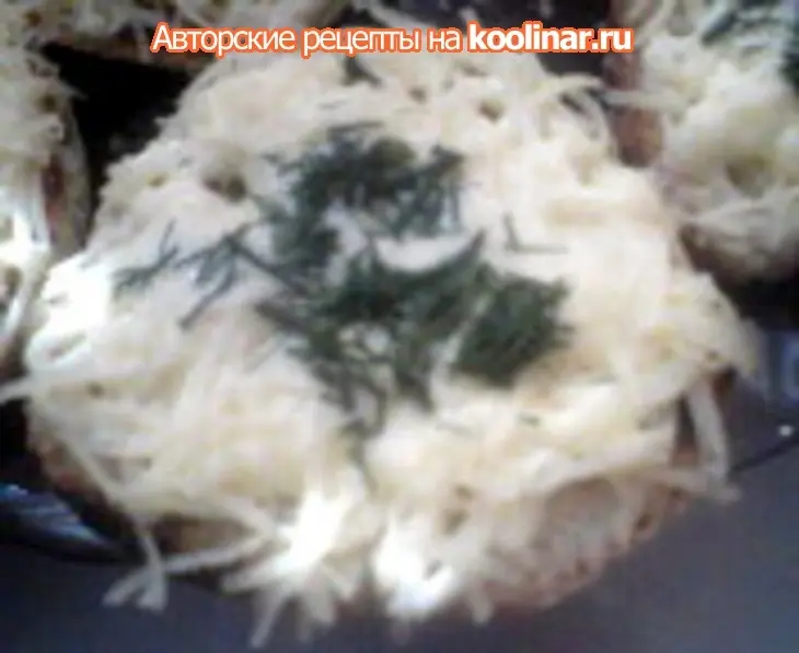 Гренки с сыром и укропом: шаг 9