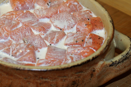 Картофельная запеканка дофине с лососем: шаг 4