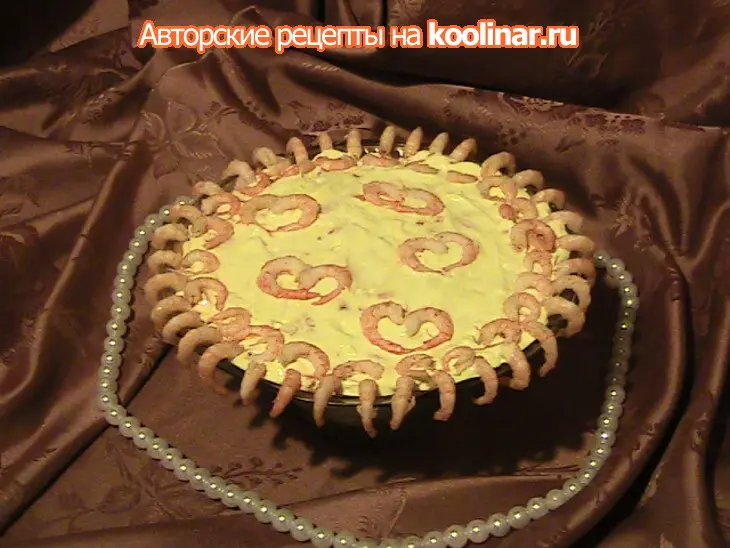 Веррин  с креветками ,авокадо и фетой: шаг 5