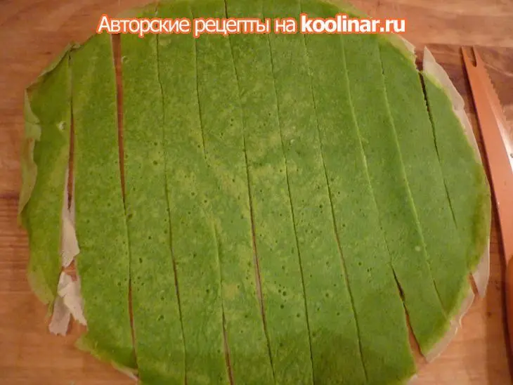 Блины плетёные: шаг 7