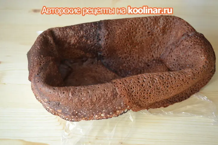 Блинный торт с творожным кремом: шаг 4