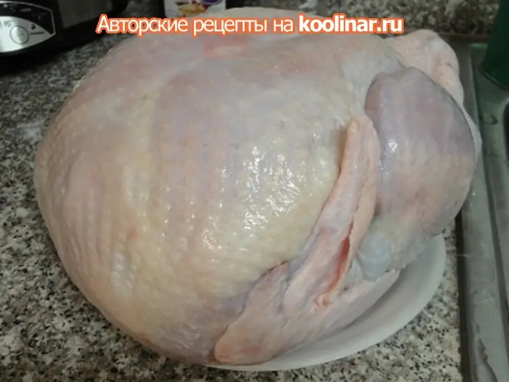 Дикая индейка с маракуйей приготовленная в духовке: шаг 3