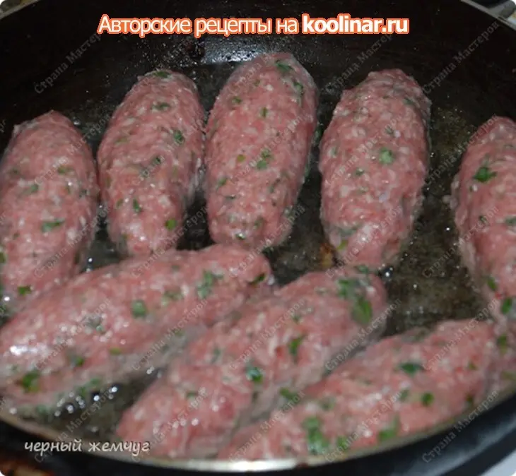 Мини-люля, запеченные в лаваше: шаг 4