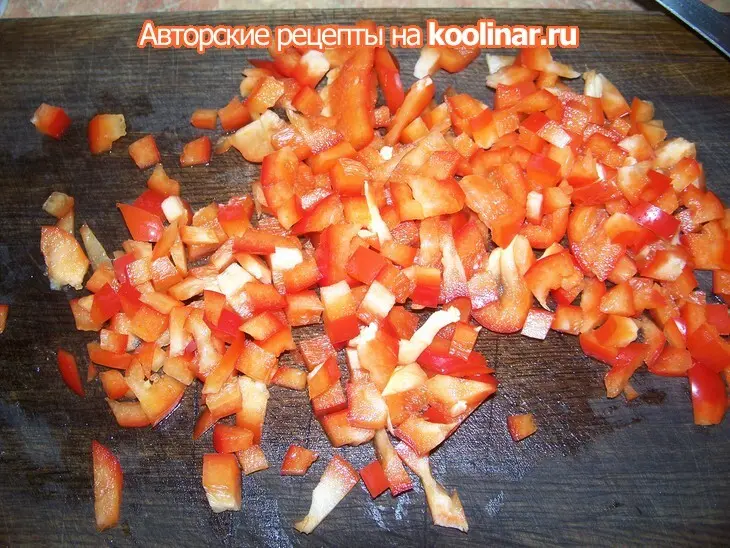 Спагетти с соусом из семги и яблока: шаг 3