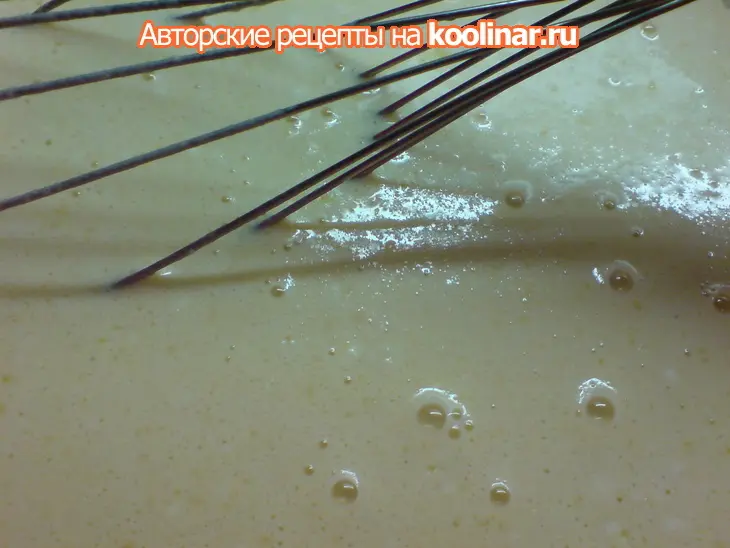 Парижские крепы с карамельным кремом: шаг 1