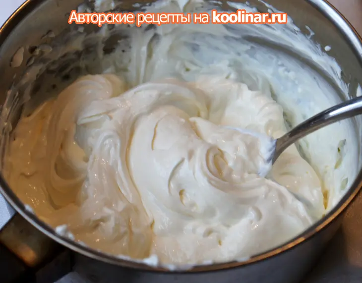 Блинный торт с лососем и сливочным сыром: шаг 3
