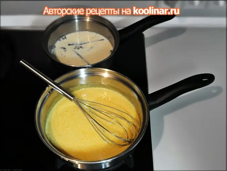Заварные кольца с экстравагантным кремом "кладовая солнца".: шаг 7