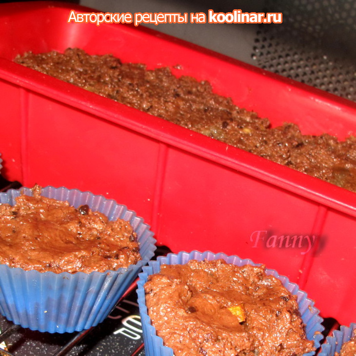 Шоколадно-миндальный кекс с имбирем: шаг 6