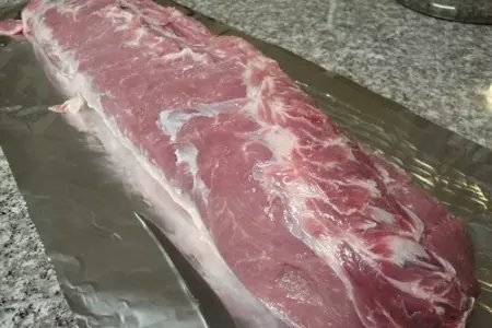 Копчёная свиная вырезка,или пятачок добегался: шаг 1