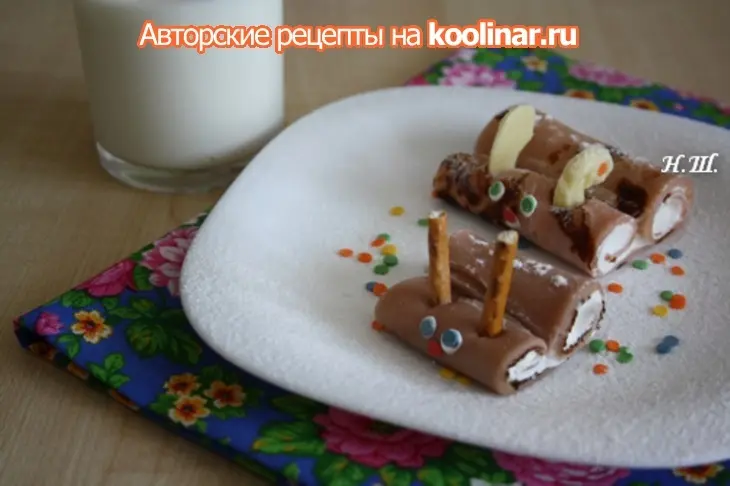Блинные улитки.: шаг 6