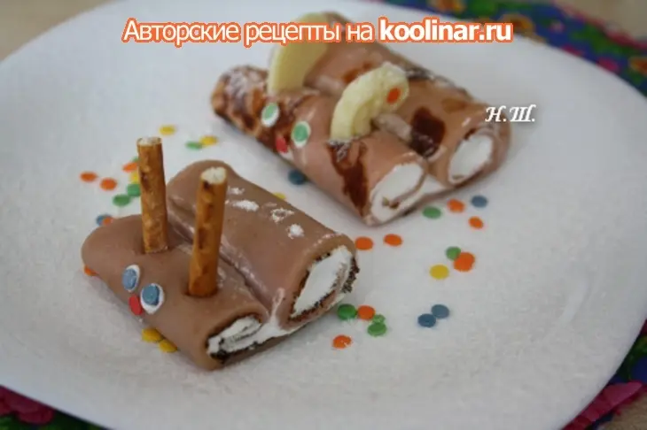 Блинные улитки.: шаг 7