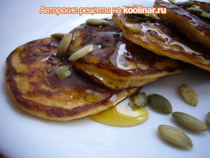 Кукурузно - йогуртовые оладьи.: шаг 6