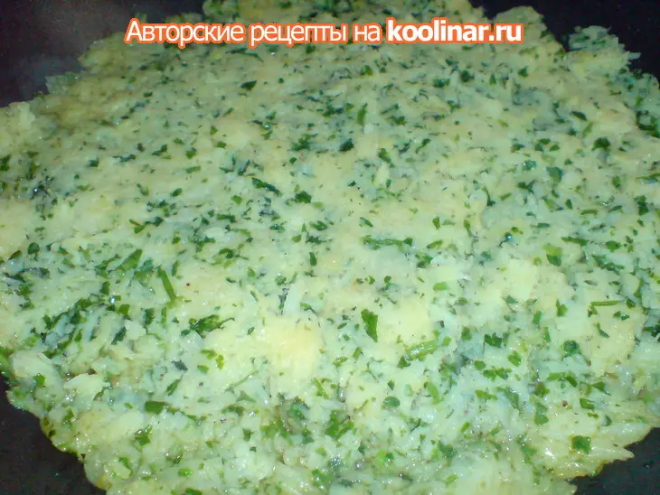 Свинина в кисло-сладком соусе с чесночной картофельной лепёшкой: шаг 6