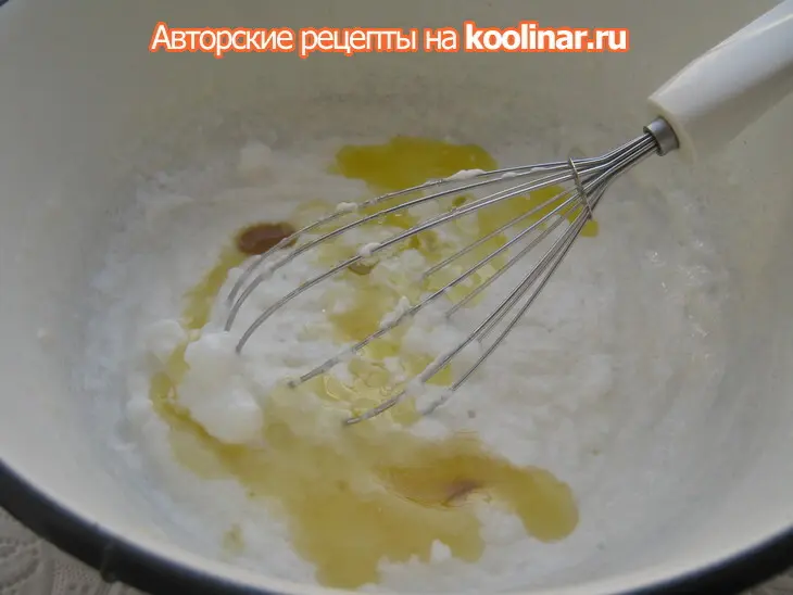 Оладьи с бананами  (banana pancakes).: шаг 4