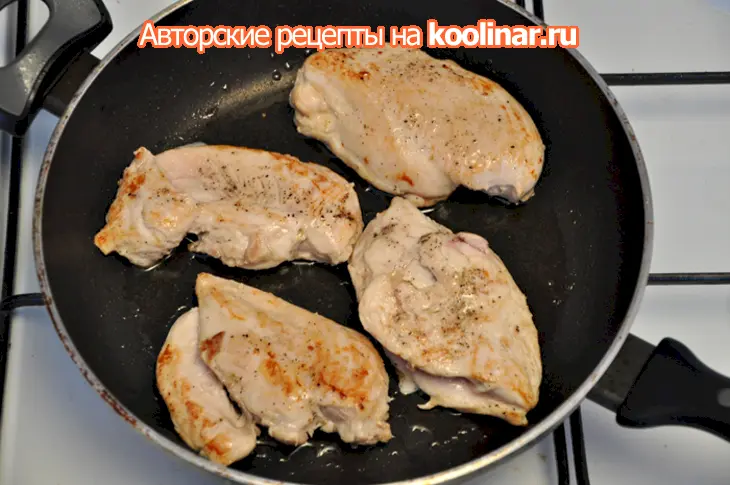 Курица "пикассо": шаг 3