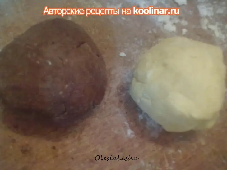Печенье "шахматное"))): шаг 7