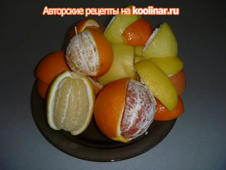 Цитрусовая цедра длительного хранения: шаг 2