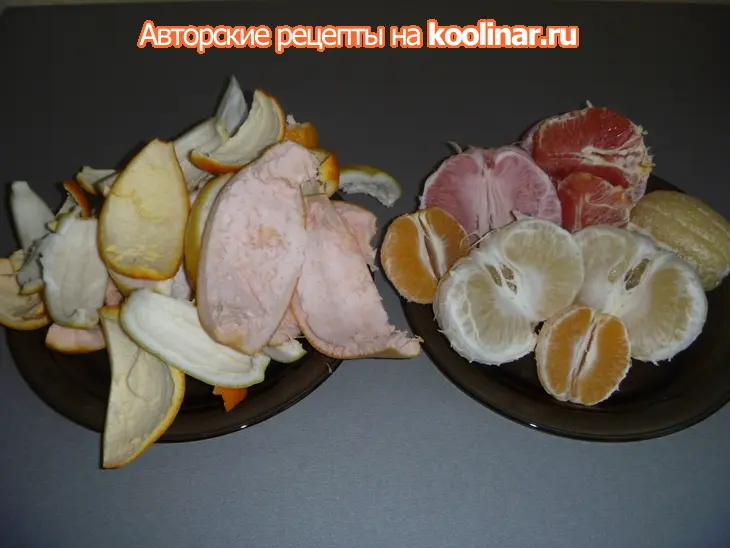 Цитрусовая цедра длительного хранения: шаг 3