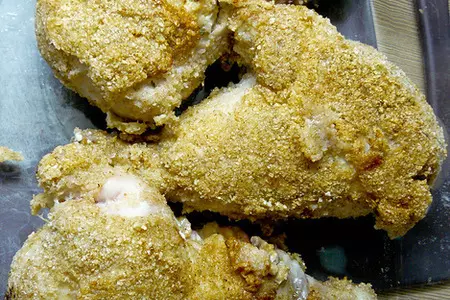 Ножки, фаршированные брынзой и кедровыми орешками: шаг 4