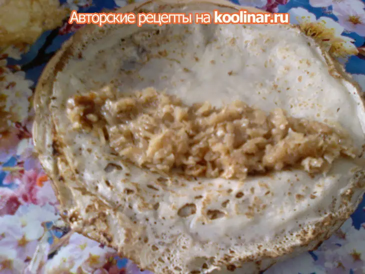 Блинный пирог  "3 желания": шаг 5