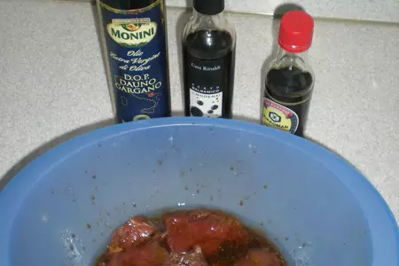 Говядина в японском стиле и рисовая лапша с овощами на гарнир: шаг 1