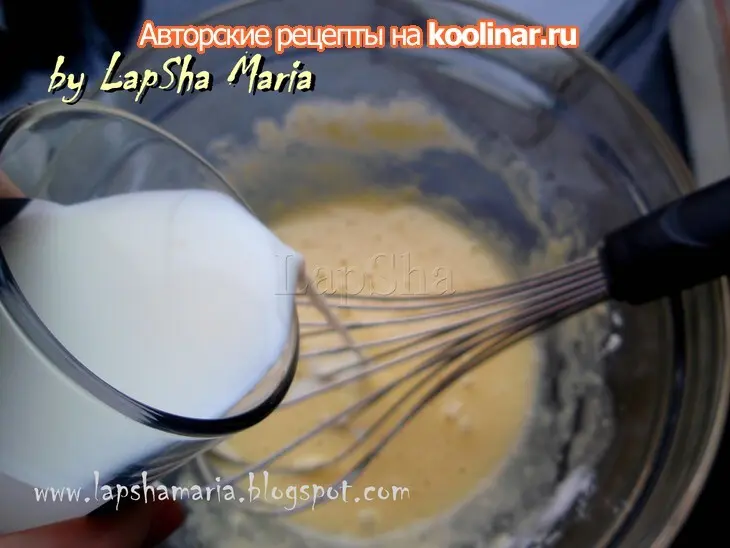Блинные роллы с курицей и оливками: шаг 3