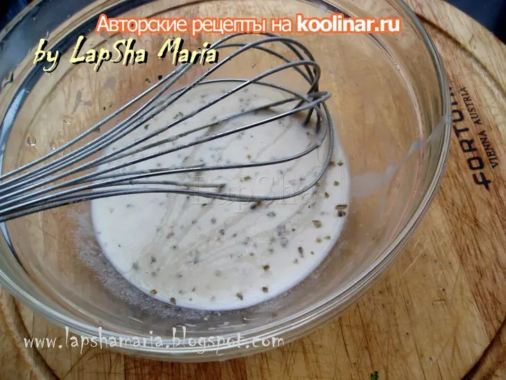 Блинные роллы с курицей и оливками: шаг 5